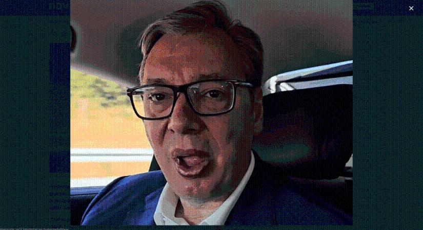 Vučić az ellentüntetésekről: Nem a Szerb Haladó Párt szervezi, de tagjaink csatlakoznak