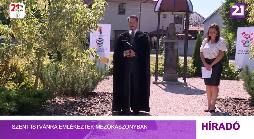 Szent Istvánra emlékeztek Mezőkaszonyban (videó)