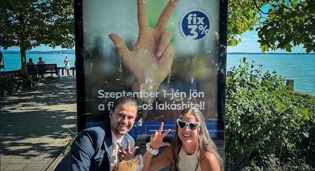 A miniszterelnök Bálint és Tira esküvőjéről posztolt – meg az Otthon Startról