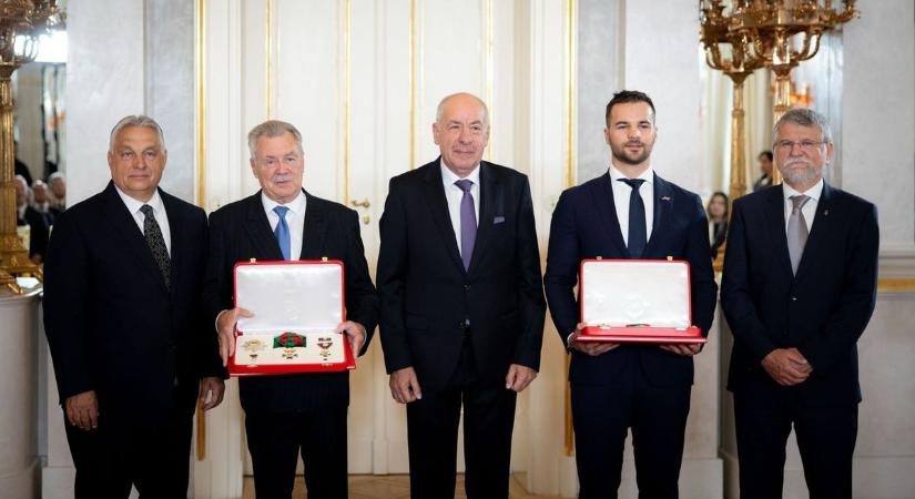 Kapu Tibor és Farkas Bertalan kapták meg a Szent István-rendet