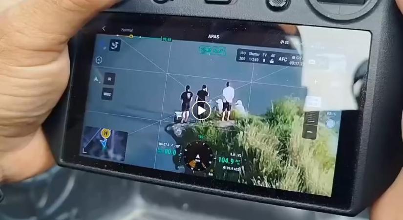 Drónnal buktatták le az orvhalászokat  videó