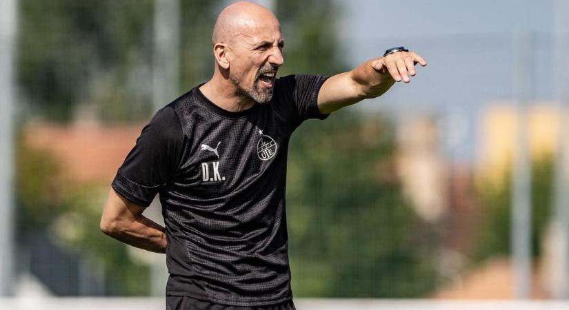 Krznar az Újpest előtt álló feladatról: "Nem kell valami mágikus dolognak történnie"