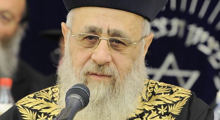 A volt szefárd főrabbi engedélyét kérték a legfőbb ügyész elleni merénylethez