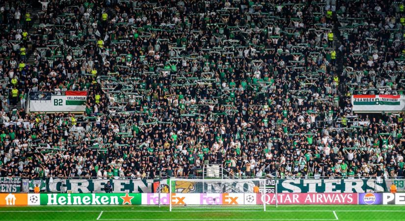Lecsapott az UEFA a Fradira: Pénzbüntetés és szektorbezárás a BL-selejtező miatt