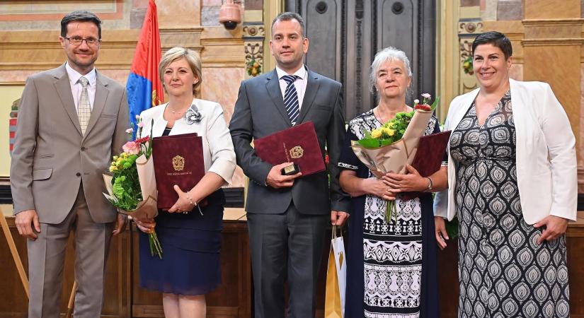 Augusztus 20-a alkalmával díjazták Eger kiválóságait