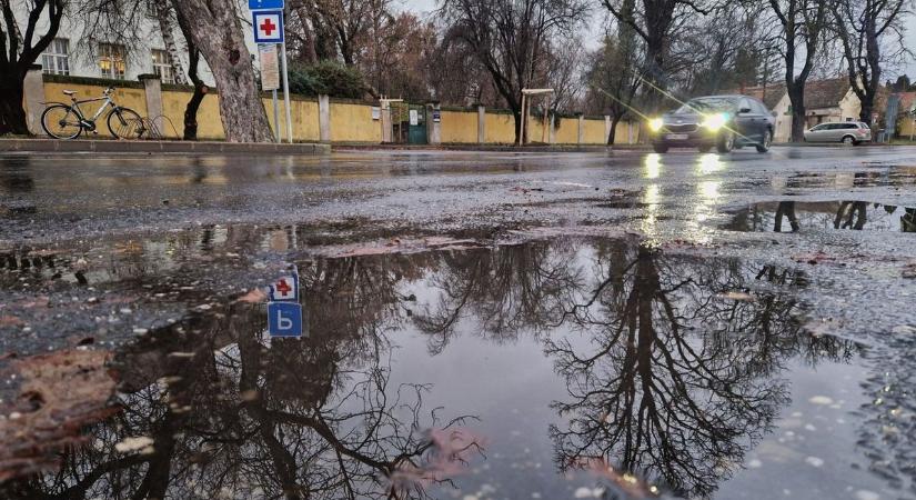 Bírság a tét esőzéskor!