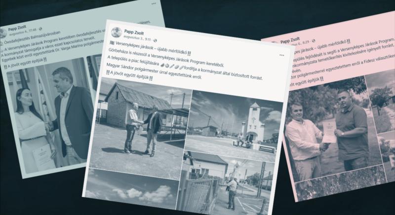 Párt és állam összefonódása, sokadik rész: a fideszes képviselőjelölt viszi ki a településekre az állami támogatásról szóló értesítést