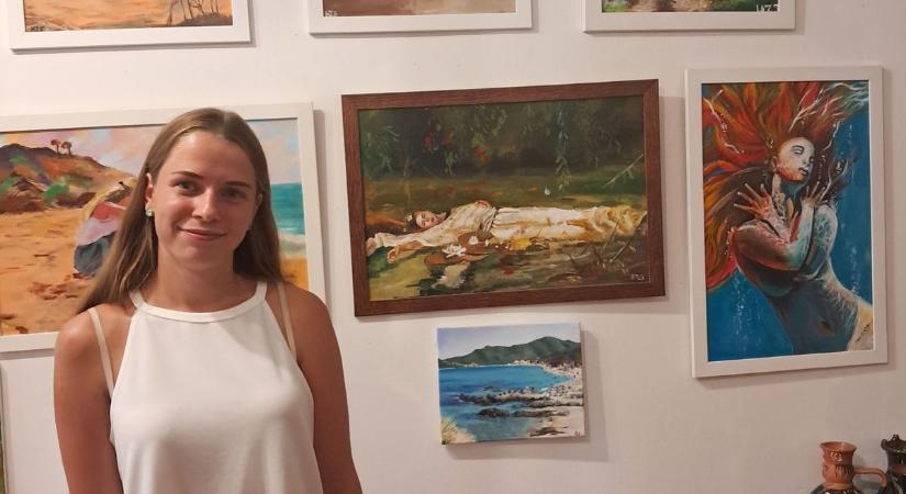 Egyetemista alkotó mutatkozott be