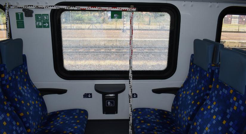 Őrizetben a vonatrongáló
