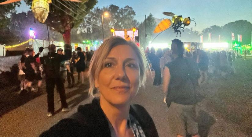 Barabás Évi is ott volt a Szigeten