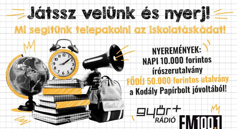 Tanévkezdés? Megoldjuk!