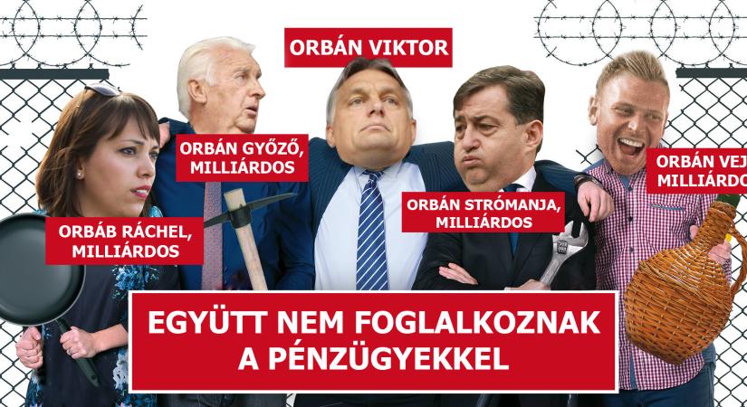 Amíg Orbán "nem foglalkozik pénzügyekkel", strómanjai szárnyalnak
