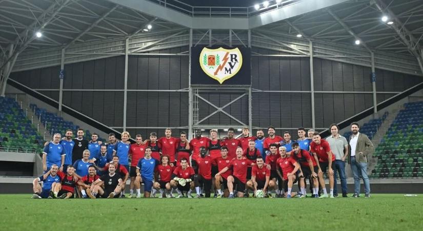 Már a Szent Gellért Fórumban gyakorolt a madridi csapat
