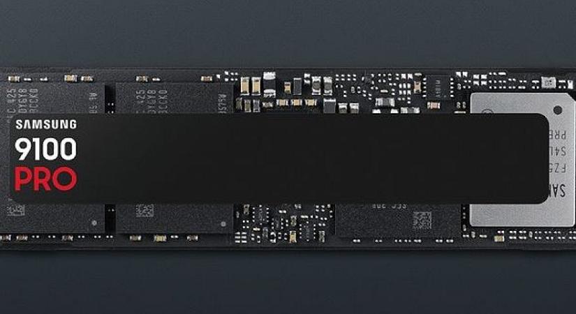 Napokon beül itt a Samsung 8 TB-os, villámgyors 9100 Pro SSD-je