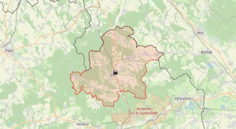 Ráfutásos baleset történt Zircen