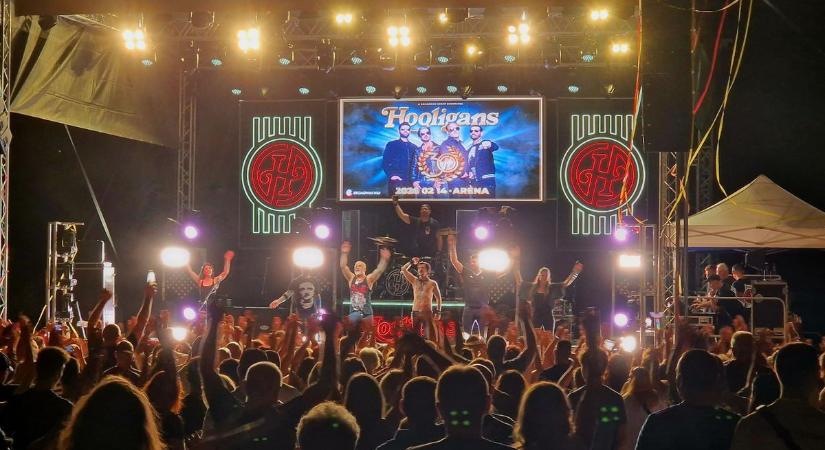 Hooligans koncert zárta a színvonalas ünnepi városnapot!