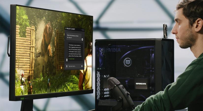 Fejlődik a Project G-Assist, az Nvidia játékosokat segítő asszisztense – Most már 12 GB-nál kevesebb VRAM mellett is használható