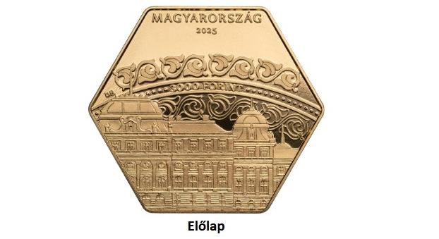 Itt egy újabb magyar hatszögletű pénzérme