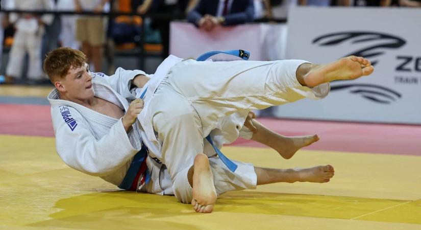 Horváth Levente ezüstérmes a győri serdülő Európa Kupán