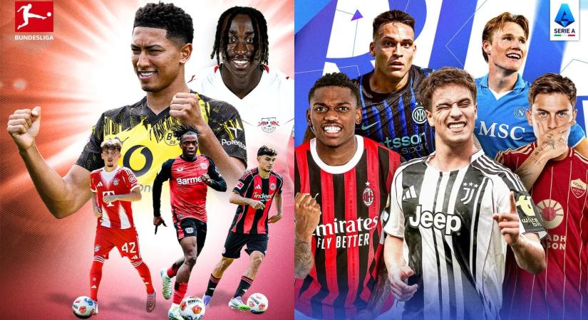INDUL A SERIE A ÉS A BUNDESLIGA SZEZON