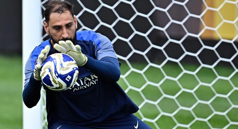 Donnarumma ismét a PSG-vel edzett