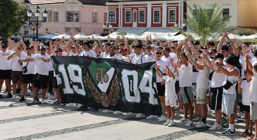 Győrben együtt vonulnak a győri szurkolók, Bécsbe különvonattal utaznak az ETO FC szimpatizánsai