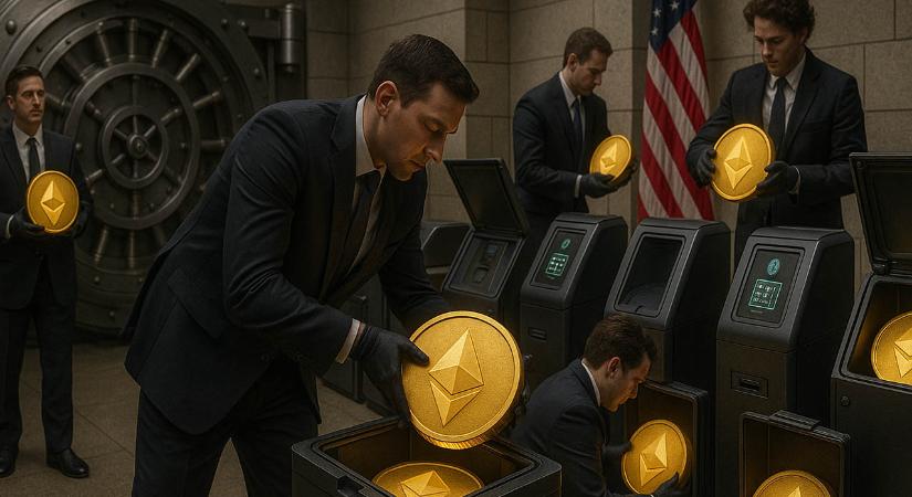 Az USA kriptotartalékai növekednek: az Ethereum immár 281 millió dollárt ér a kormányzati tárcákban