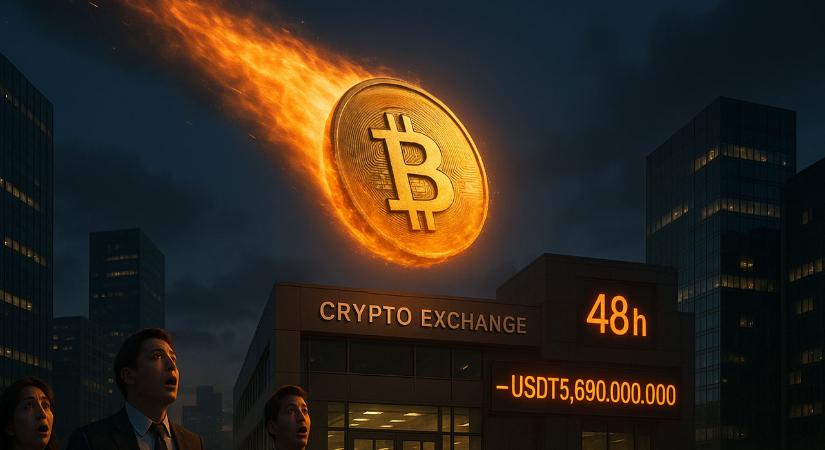 5,69 milliárd dollárnyi Bitcoin ömlött a tőzsdékre veszteséggel – Mi történik?