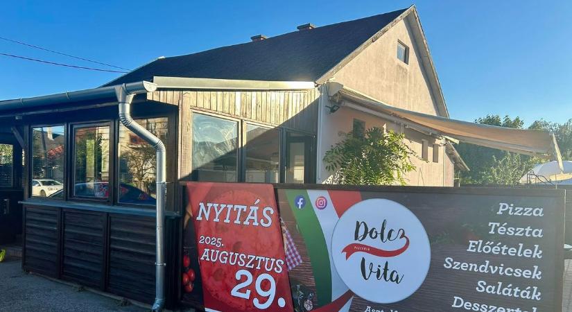 Újra életre kel a győrszentiváni pizzéria