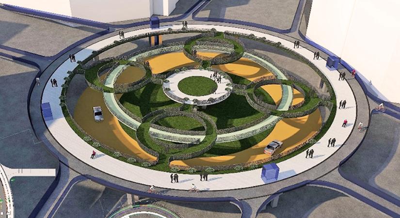 Közel 75 millió lejes projektben építenek gyalogos- és kerékpáros felüljárót Szatmárnémetiben