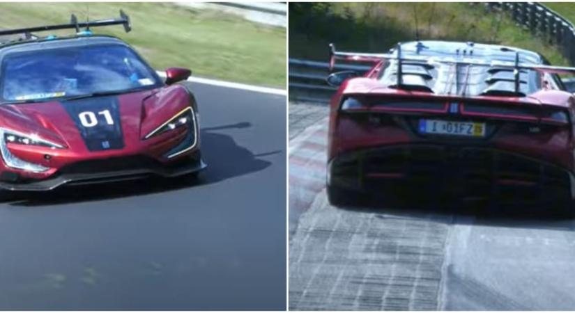 Magyar próbarendszámmal bukkant fel a BYD 3000 lóerős autója – videó