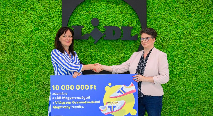 10 millió forinttal támogatja a nehéz sorsú fiatalokat a Lidl