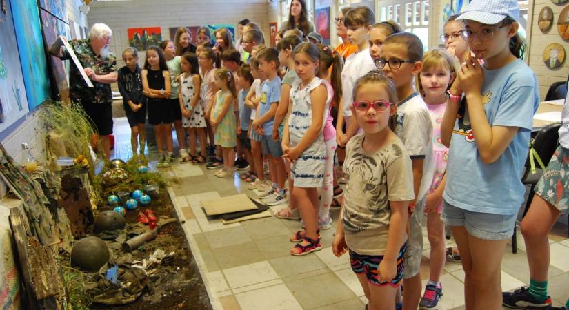 Egy gyermektábor Zalában, ahol szabadon szárnyalhatott a fantázia