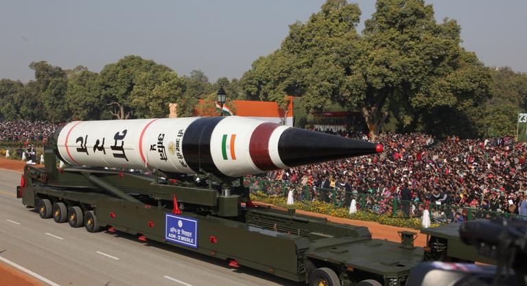 Nukleáris robbanófej szállítására alkalmas rakétát tesztelt sikeresen India