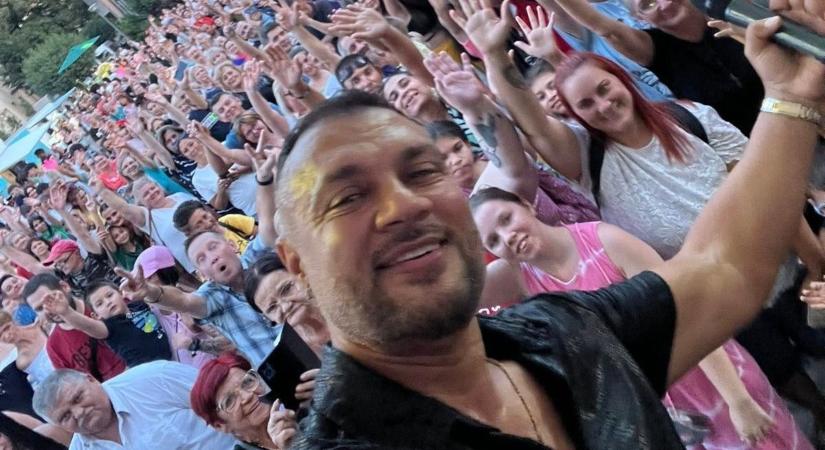 Gáspár Laci fantasztikusan érezte magát