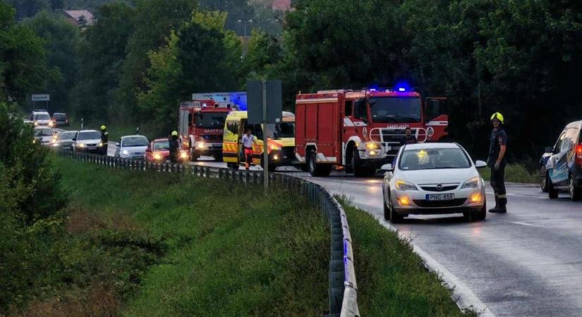 Árokba csúszott a fiatal Kaposvár határában