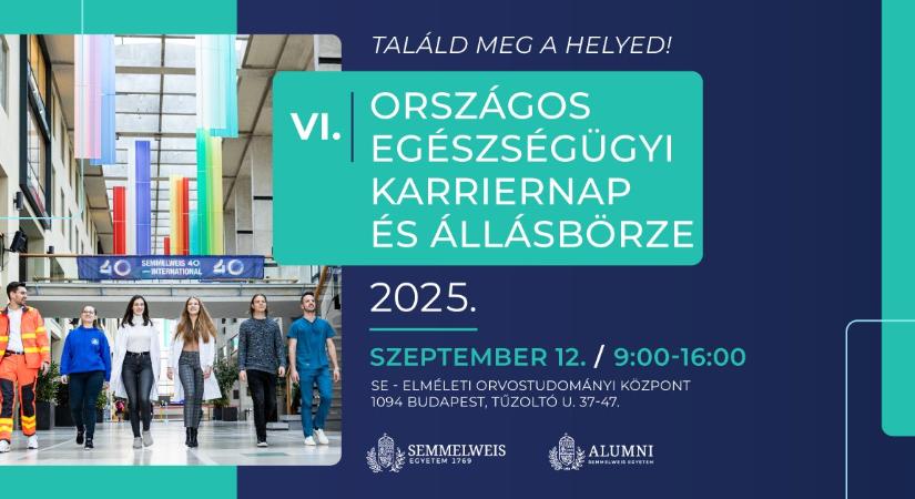 Jön a VI. Egészségügyi Karriernap és Állásbörze