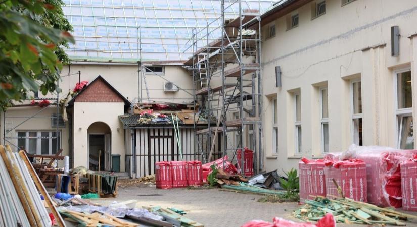 160 milliós felújítás kezdődött a szekszárdi Kolping iskolában