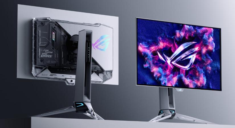 A világ leggyorsabb OLED monitorával rúgta be az ajtót az Asus