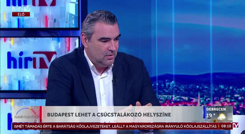 Lomnici Zoltán: Budapest lehet a csúcstalálkozó helyszíne  videó