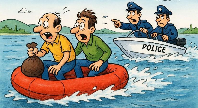 Lebuktak a tolvajok, hajózás helyett pénzbüntetést kaptak