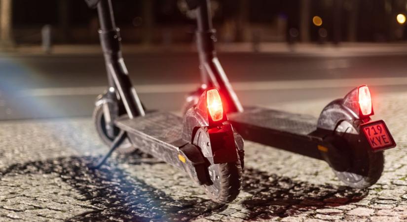 Ittasan pattant elektromos rollerre a sárvári férfi, eltilthatják a vezetéstől is érte