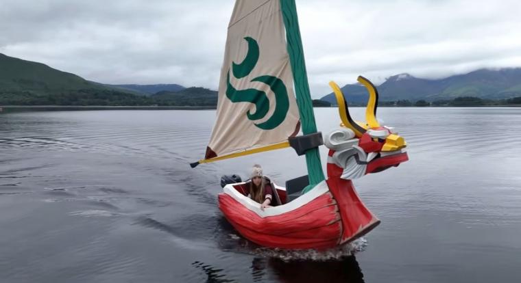 Valóra vált gyerekkori álom: működő Wind Waker hajót épített egy YouTuber