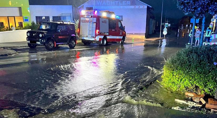 Vihar pusztított Nezsiderben: pincék, utak és autók is áldozatul estek