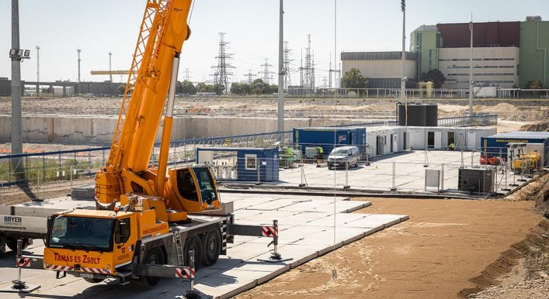 Fontos mérföldkőhöz közelít a Paks II. beruházás: megkezdődtek a felvonulási organizációs munkák az első beton öntésére
