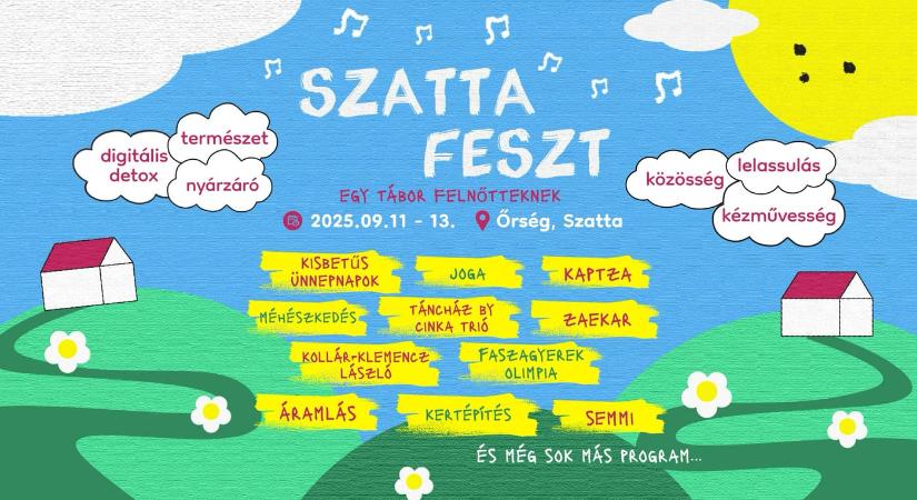 SzattaFeszt – Kaland az Őrség szívében 2025