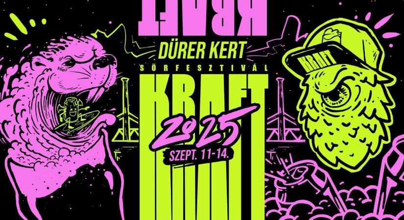 Kraft Sörfesztivál a Dürer Kertben 2025 Budapest