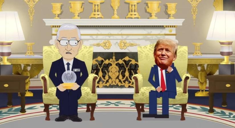 Donald Trumpot és az Apple vezérét is kifigurázza a South Park új epizódja
