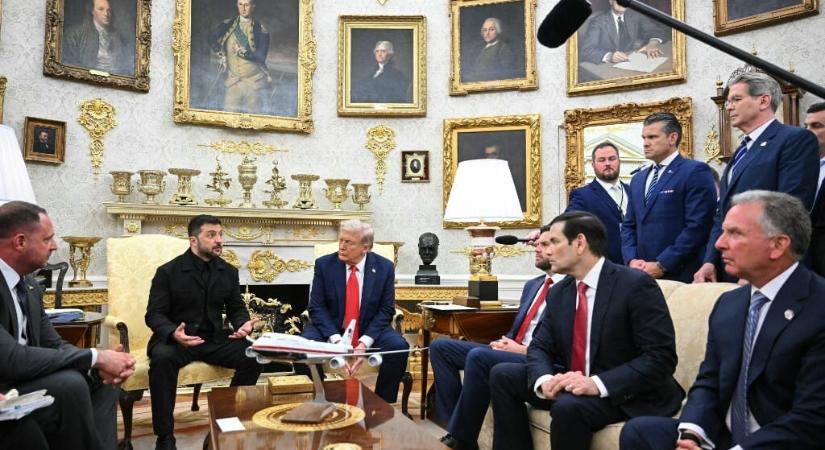 Zelenszkij: Putyin a nagy semmit akarja eladni nekünk