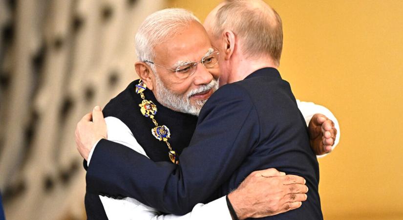 Bloomberg: India Putyin új-delhi látogatását készíti elő